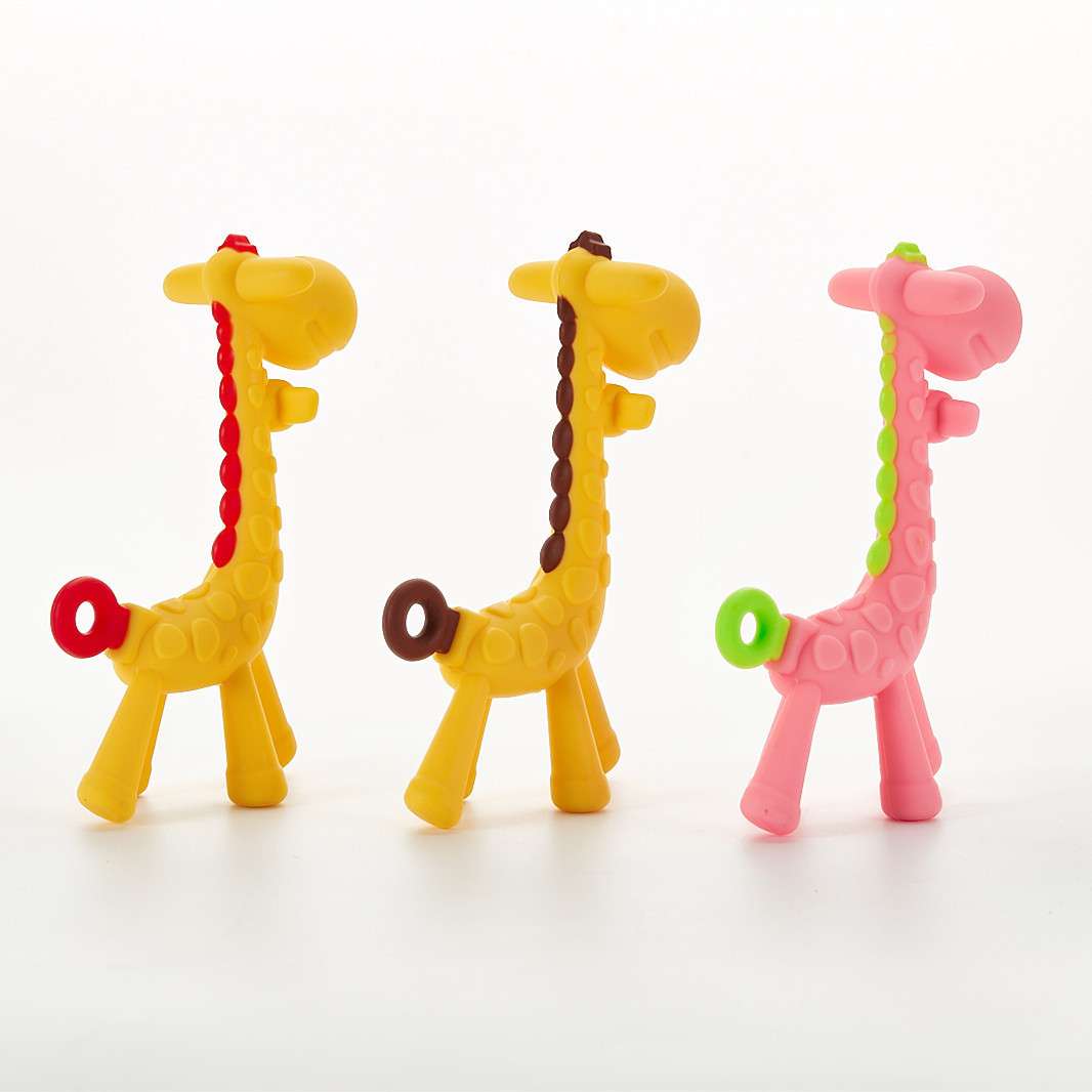 Giraffe Toy for Baby Teether Molar Stick - Image 5