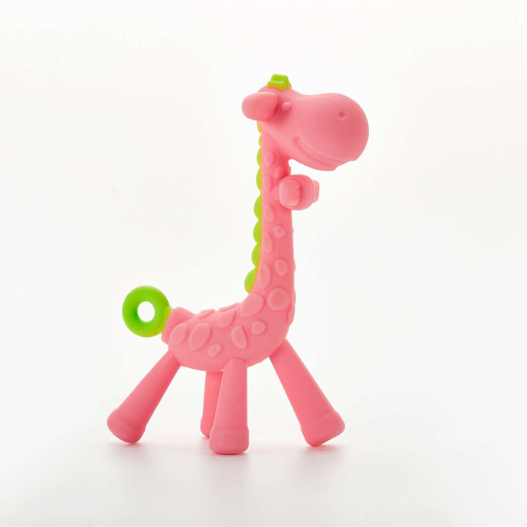 Giraffe Toy for Baby Teether Molar Stick - Image 4