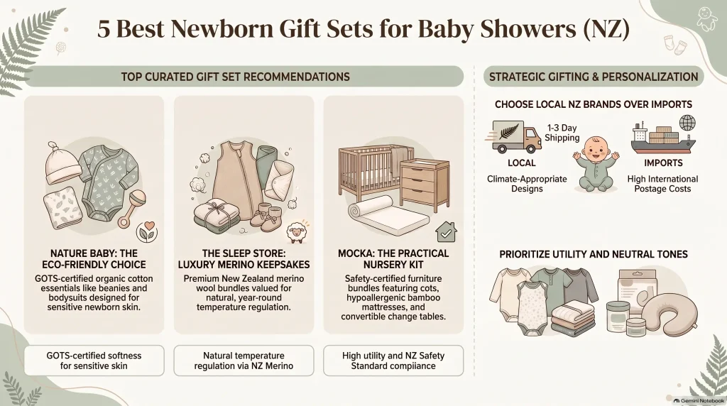 5 Best Newborn Gift Sets for Baby Showers (NZ)