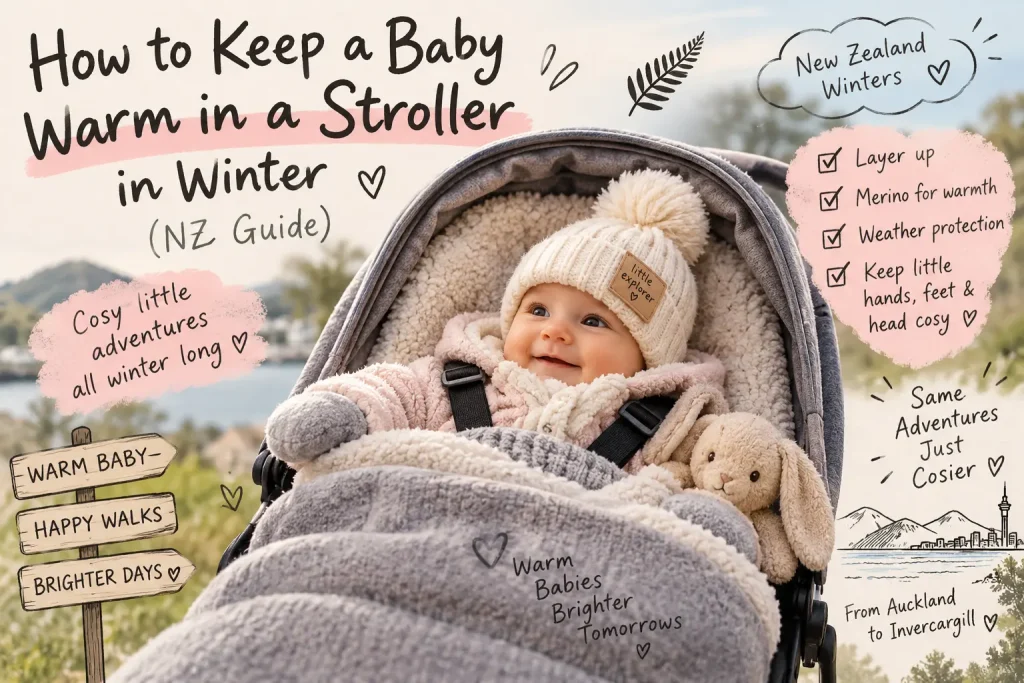 How to Keep a Baby Warm in a Stroller in Winter | NZ Guide