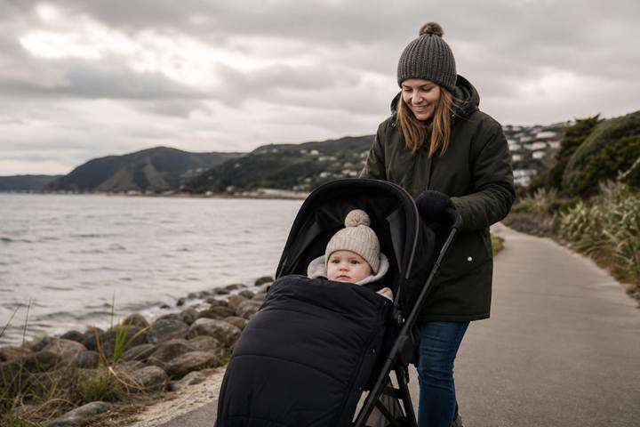 How to Keep a Baby Warm in a Stroller in Winter (NZ Guide)